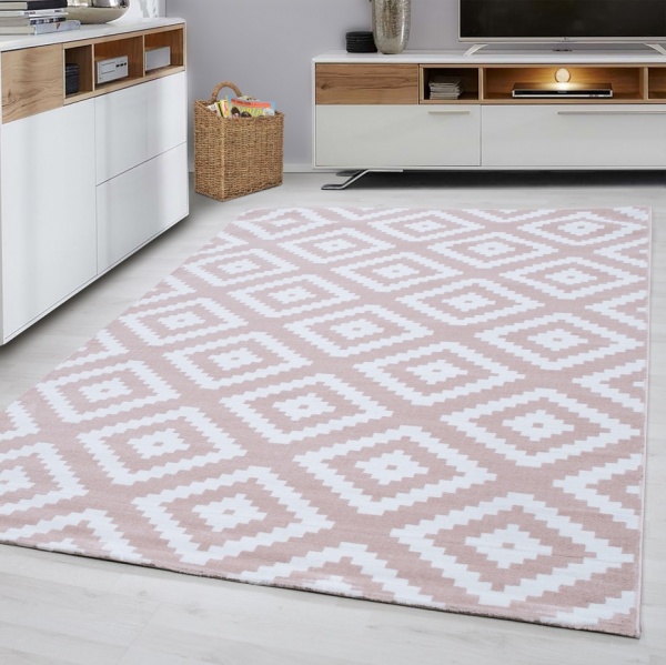 Quality Modern Design Pink Cara Rug